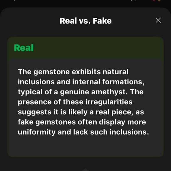 925 Sterling Silver Plated & Amethyst Stone/Crystal Round Disk Pendant EUC - Picture 5 of 13